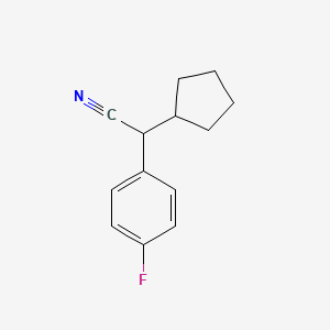 alpha-(4-Fluorophenyl)cyclopentaneacetonitrile