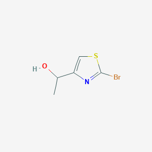 molecular formula C5H6BrNOS B8516947 1-(2-Bromothiazol-4-yl)ethanol 