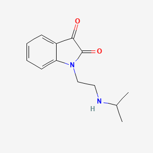 molecular formula C13H16N2O2 B8517429 1-(2-Isopropylaminoethyl)isatin 