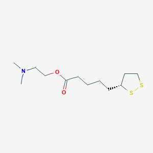 2-(dimethylamino)ethyl (R)-5-(1,2-dithiolan-3-yl)pentanoate
