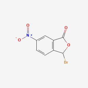 6-nitro-3-bromo-3H-isobenzofuran-1-one
