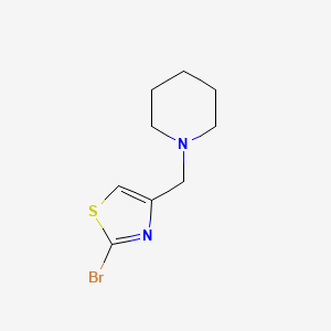 1-(2-Bromothiazol-4-ylmethyl)-piperidine