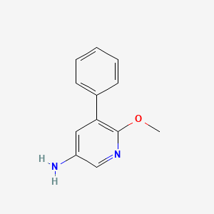 6-Methoxy-5-phenylpyridin-3-amine