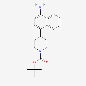 Tert-butyl 4-(4-aminonaphthalen-1-yl)piperidine-1-carboxylate