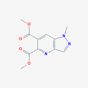 1h-Pyrazolo[4,3-b]pyridine-5,6-dicarboxylic acid,1-methyl-,5,6-dimethyl ester