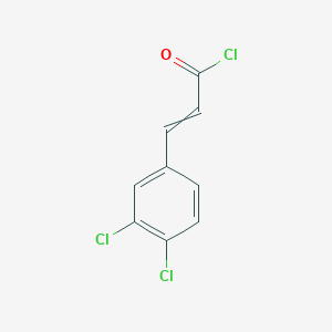 molecular formula C9H5Cl3O B8517924 3,4-Dichlorocinnamoyl chloride 