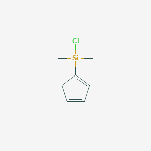 Chloro(cyclopenta-1,3-dien-1-yl)dimethylsilane