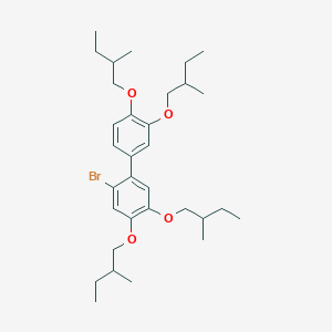 2-Bromo-3',4,4',5-tetrakis(2-methylbutoxy)-1,1'-biphenyl