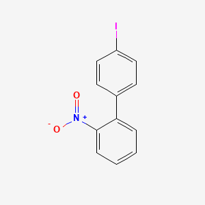 molecular formula C12H8INO2 B8517973 4'-iodo-2-nitro-1,1'-biphenyl 