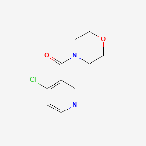molecular formula C10H11ClN2O2 B8517988 (4-Chloro-pyridin-3-yl)-morpholin-4-yl-methanone 