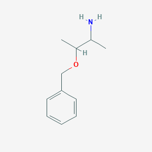 molecular formula C11H17NO B8518020 1-Methyl-2-benzoxypropylamine 