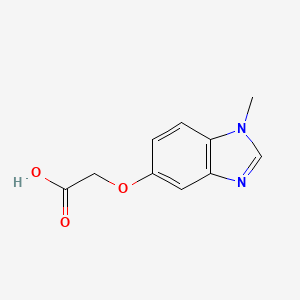 2-((1-methyl-1H-benzo[d]imidazol-5-yl)oxy)acetic acid