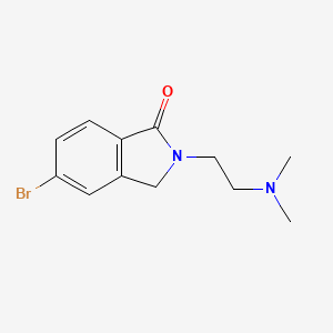 5-Bromo-2-[2-(dimethylamino)ethyl]isoindolin-1-one
