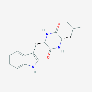 molecular formula C17H21N3O2 B085181 环（L-亮氨酰-L-色氨酰） CAS No. 15136-34-2