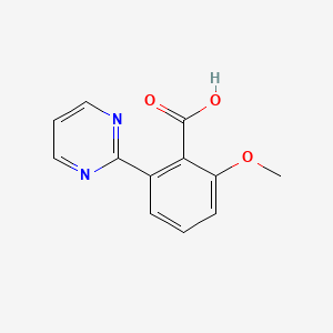 2-Methoxy-6-(pyrimidin-2-yl)benzoic acid