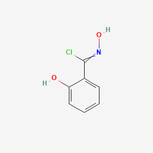 molecular formula C7H6ClNO2 B8518252 N,2-dihydroxybenzimidoyl chloride 