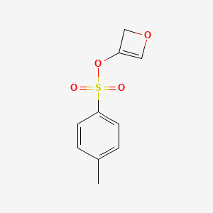 molecular formula C10H10O4S B8518307 3-Oxetyl tosylate 