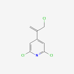 4-(1-Chloromethylvinyl)-2,6-dichloropyridine