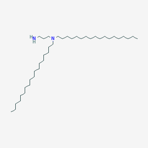molecular formula C39H82N2 B8518734 N,N-dioctadecyl-1,3-propanediamine CAS No. 15337-59-4