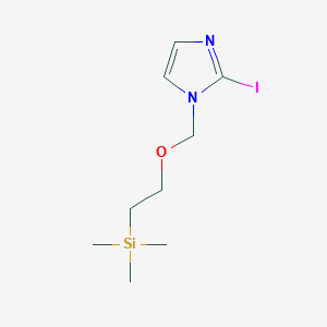 2-Iodo-1-((2-(trimethylsilyl)ethoxy)methyl)-1H-imidazole