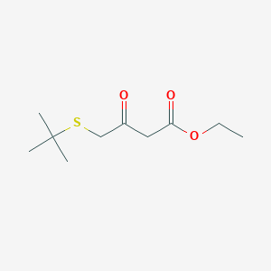 4-tert-Butylsulfanyl-3-oxo-butyric acid ethyl ester