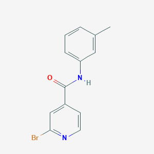 2-Bromo-N-m-tolyl-isonicotinamide