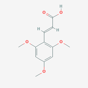 molecular formula C12H14O5 B085191 2,4,6-Trimethoxycinnamic acid CAS No. 13063-09-7