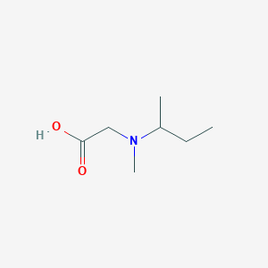 molecular formula C7H15NO2 B8519294 N-Methyl N-Secondary Butyl Glycine 