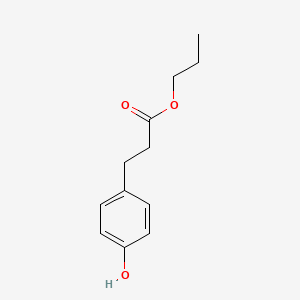 molecular formula C12H16O3 B8519359 n-Propyl 3-(4-Hydroxyphenyl)propionate 