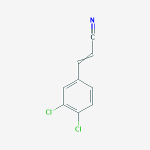 molecular formula C9H5Cl2N B8519472 3,4-Dichlorocinnamonitrile 