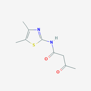 molecular formula C9H12N2O2S B8519731 N-(4,5-dimethylthiazol-2-yl)-3-ketobutanamide 