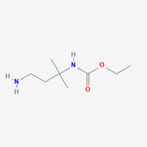 Ethyl(3-amino-1,1-dimethylpropyl)carbamate