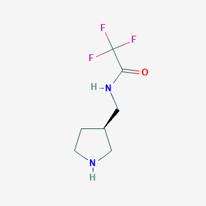 Acetamide, 2,2,2-trifluoro-N-[(3R)-3-pyrrolidinylmethyl]-