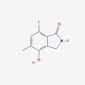 4-Hydroxy-5-methyl-7-iodoisoindolinone