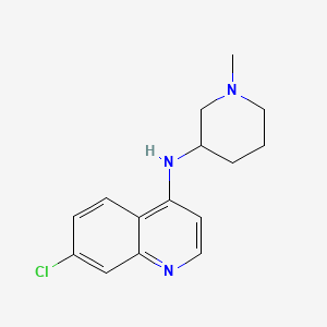 (RS)-(7-Chloro-quinolin-4-yl)-(1-methyl-piperidin-3-yl)-amine