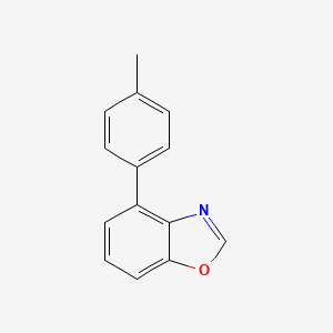 Benzo[d]oxazole,4-(4-methylphenyl)-