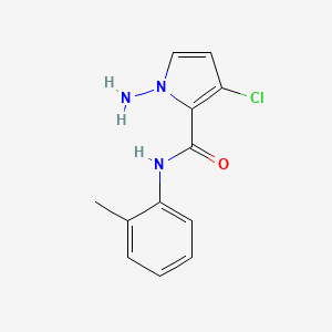 1-Amino-3-chloro-N-o-tolyl-1H-pyrrole-2-carboxamide
