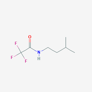 molecular formula C7H12F3NO B085202 2,2,2-Trifluoro-N-isopentylacetamide CAS No. 14719-24-5