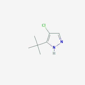 3-t-butyl-4-chloro-1H-pyrazole