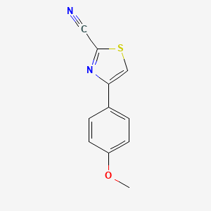 4-(4-Methoxyphenyl)-thiazole-2-carbonitrile