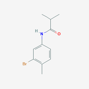 N-(3-Bromo-4-methylphenyl)-2-methylpropanamide