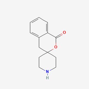 molecular formula C13H15NO2 B8520415 Spiro[3H-2-benzopyran-3,4'-piperidin]-1(4H)-one 