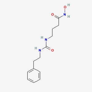 N-Hydroxy-4-(3-phenethyl-ureido)-butyramide