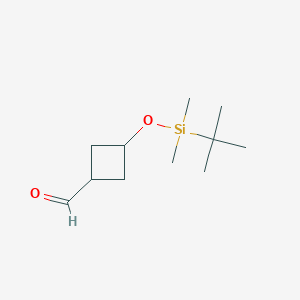 3-((tert-Butyldimethylsilyl)oxy)cyclobutanecarbaldehyde