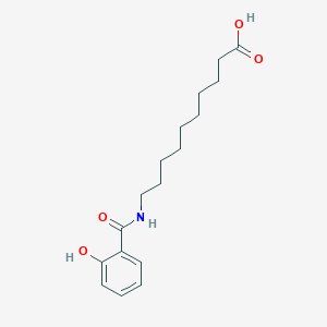 10-((2-Hydroxybenzoyl)amino)decanoic acid