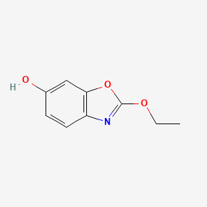 molecular formula C9H9NO3 B8520617 2-Ethoxy-6-hydroxybenzoxazole CAS No. 439085-77-5