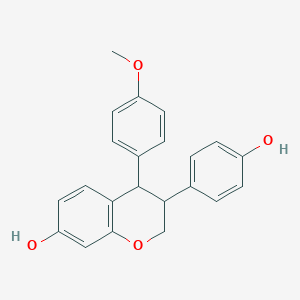 molecular formula C22H20O4 B8520623 Triphen diol 