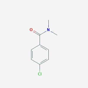 molecular formula C9H10ClNO B085207 4-Chloro-N,N-dimethylbenzamide CAS No. 14062-80-7