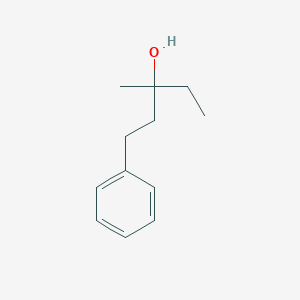 molecular formula C12H18O B085208 3-Methyl-1-phenyl-3-pentanol CAS No. 10415-87-9
