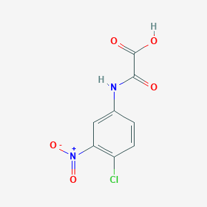 molecular formula C8H5ClN2O5 B8520870 2-(4-Chloro-3-nitroanilino)-2-oxoacetic acid 